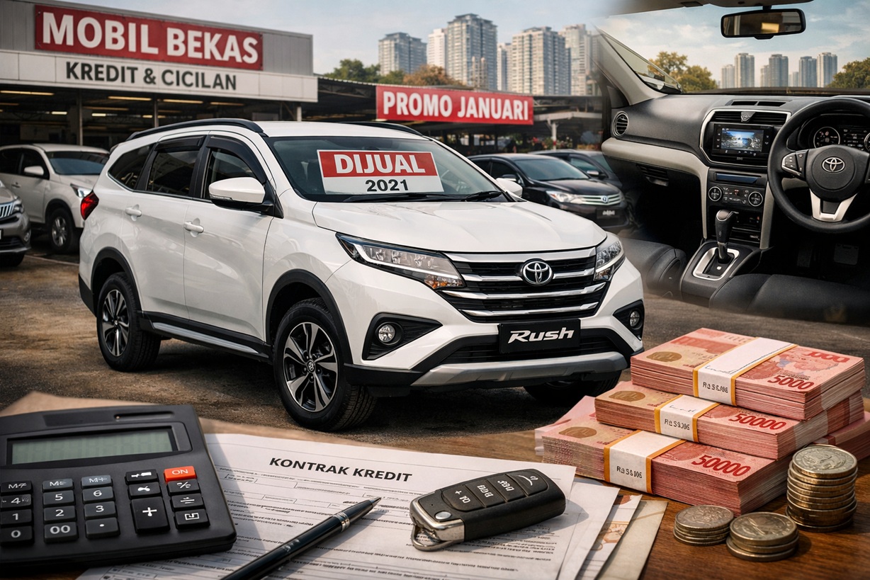 Cicilan Toyota Rush 2021 Januari 2026: Mulai Rp 4,5 Juta, Masih Layak Dibeli?