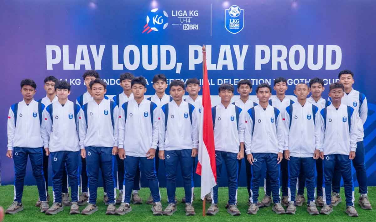 BRI dan Liga Kompas Resmi Melepas Tim LKG BRI Indonesia ke Ajang Dunia Gothia Cup 2025 di Swedia