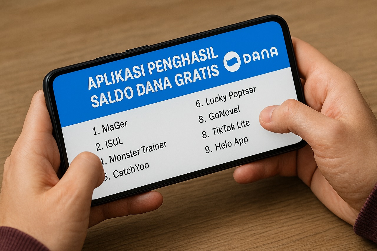 9 Aplikasi Penghasil Saldo DANA Gratis yang Paling Cepat Cair Jumat 21 November 2025