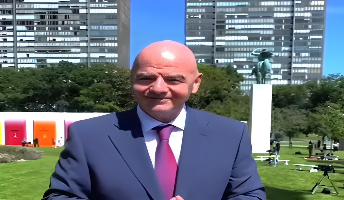 Presiden FIFA Gianni Infantino Cek Groundbreaking Pusat Latihan Sepak Bola Indonesia