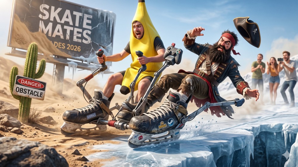 Skate Mates: Game Co-op Penghancur Persahabatan Segera Rilis di Steam!