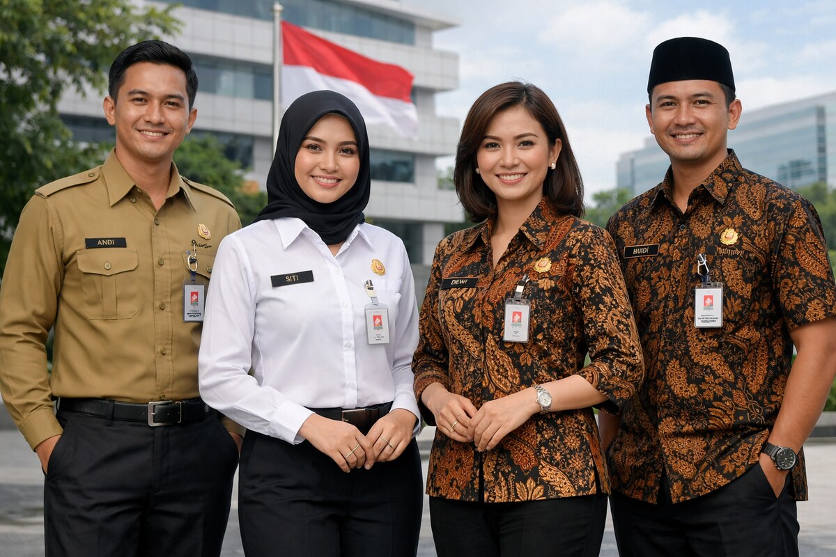 Ini Rincian Seragam Dinas PPPK Paruh Waktu dan Penuh Waktu Senin–Jumat Tahun 2026