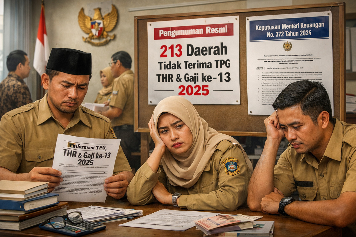 213 Daerah Tak Cairkan THR TPG, Ini Contohnya
