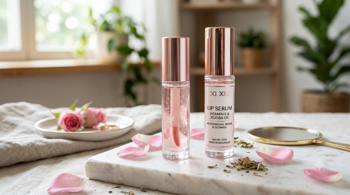 Bibir Kering Kerontang? Xi Xiu Lip Serum Siap Jadi Juru Selamat Awet Muda!
