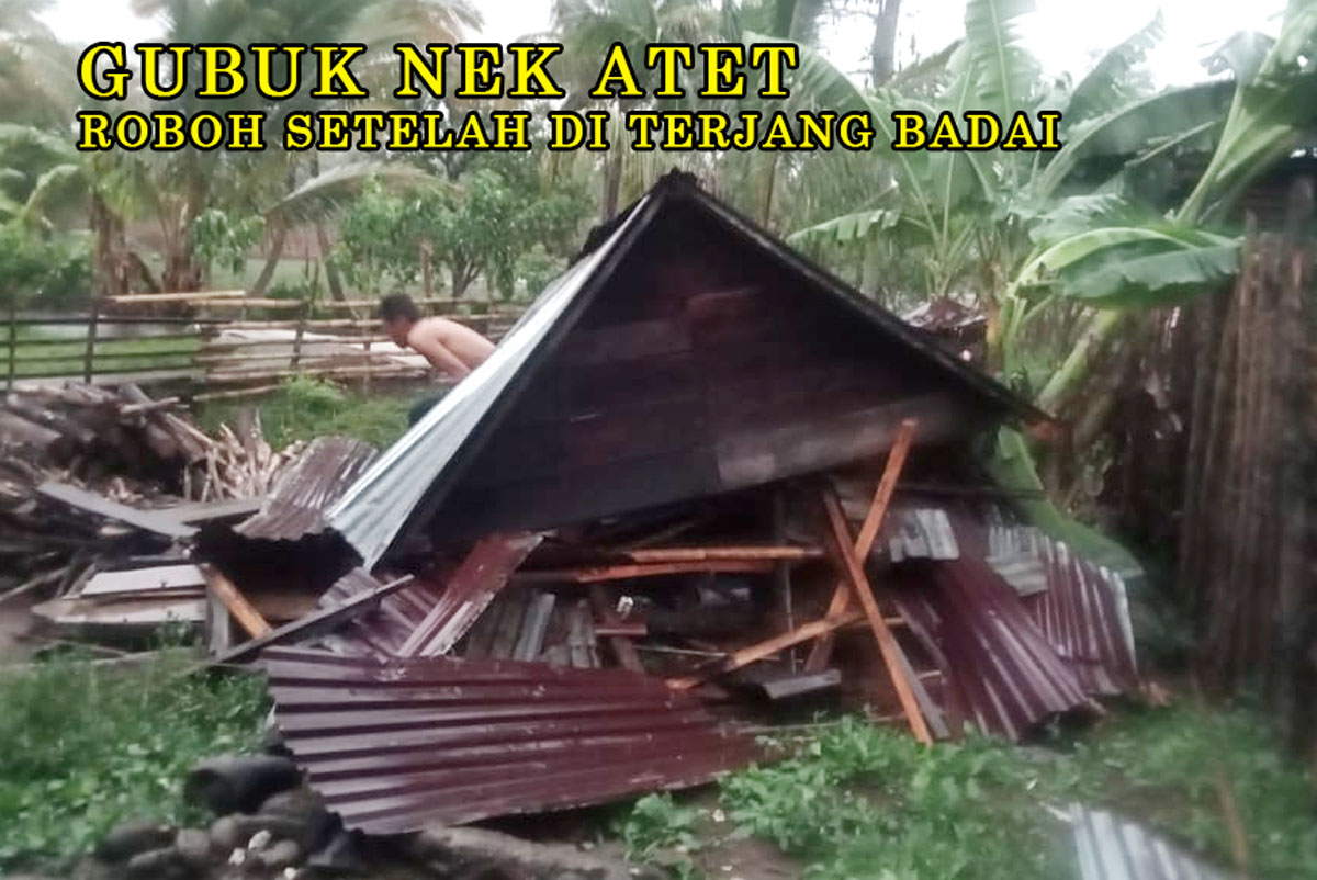 Pilu! Tragedi Nek Atet: Sendirian di Gubuk Tua Hampir 5 Tahun, Hingga Badai Menerjang, Begini Nasibnya!