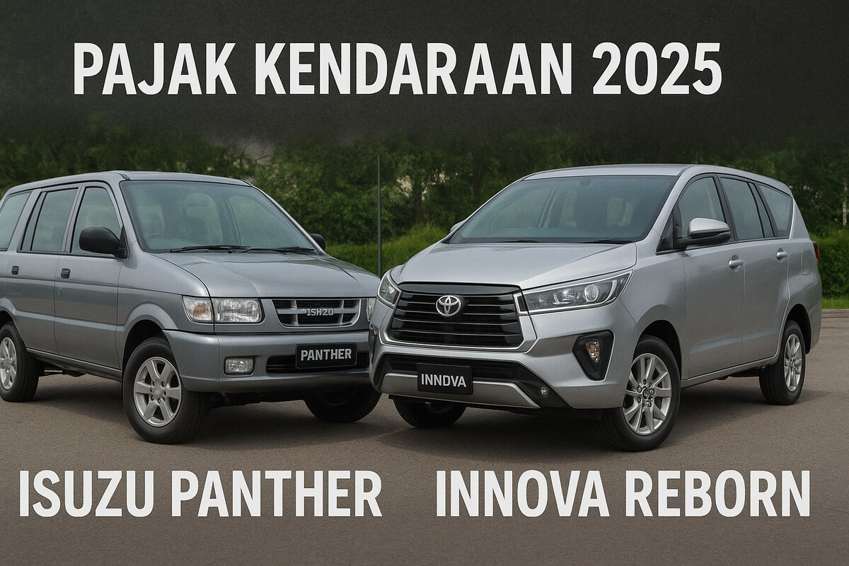 Pajak Tahunan Isuzu Panther Bekas Lebih Bersahabat Dibanding Innova Reborn per Desember 2025