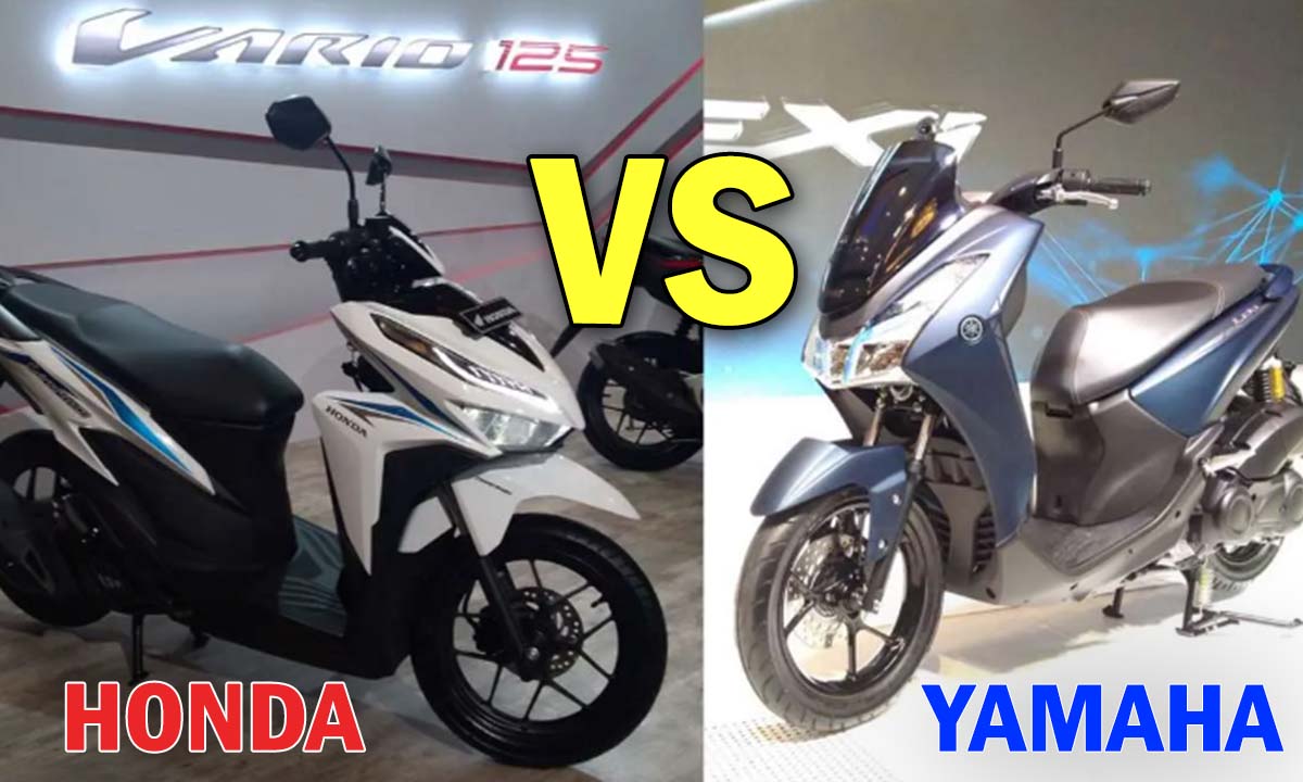 Awas! Cek dulu Sebelum Membeli, Ini Nih Perbandingan Yamaha Lexi vs Honda Vario 125, Jangan Sampe Nyesal !