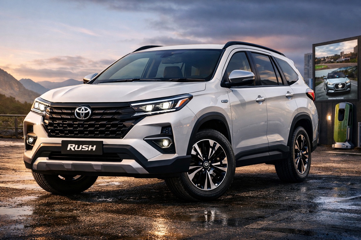 EVOLUSI! Toyota Rush 2026 Siap Bersaing, Desain Baru, Mesin Hybrid, dan Konsumsi BBM Lebih Hemat