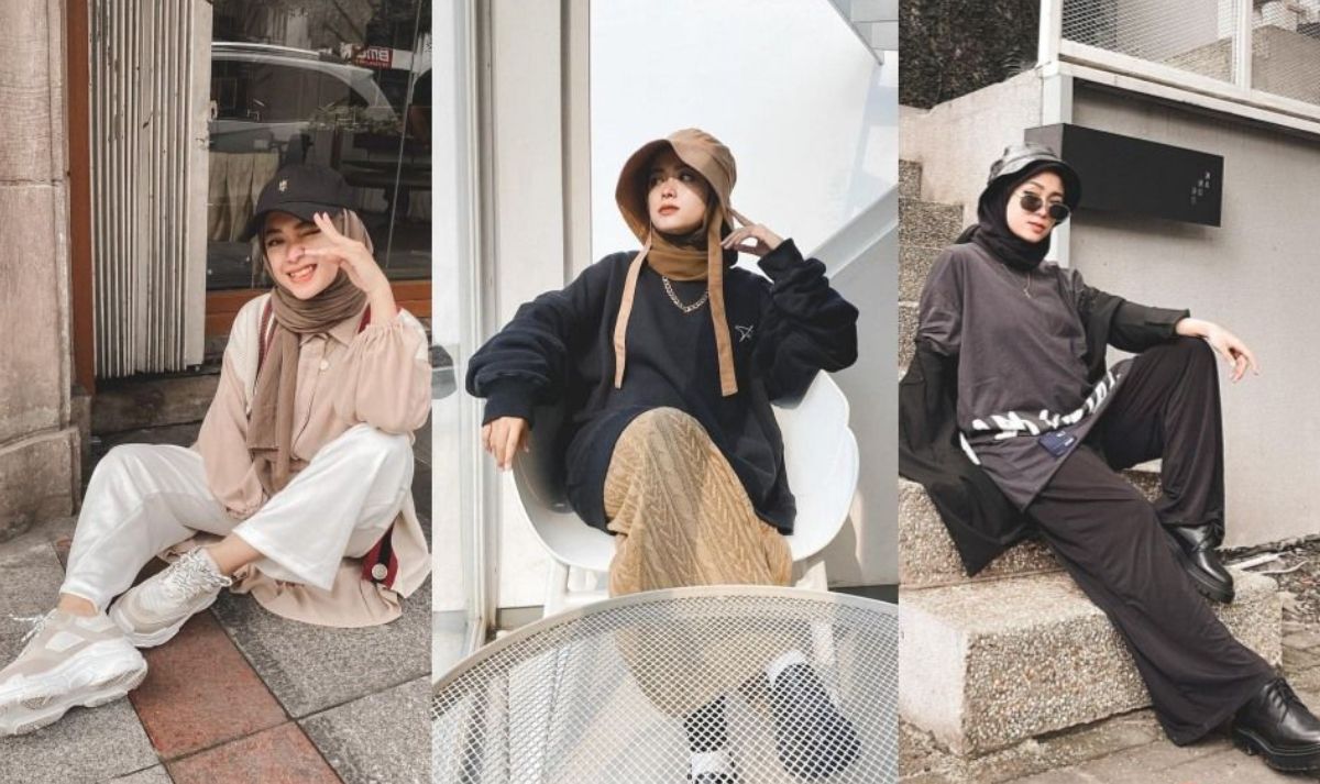 Style Hijab Korea dengan Topi: Tips Tampil Chic dan Modis Setiap Hari