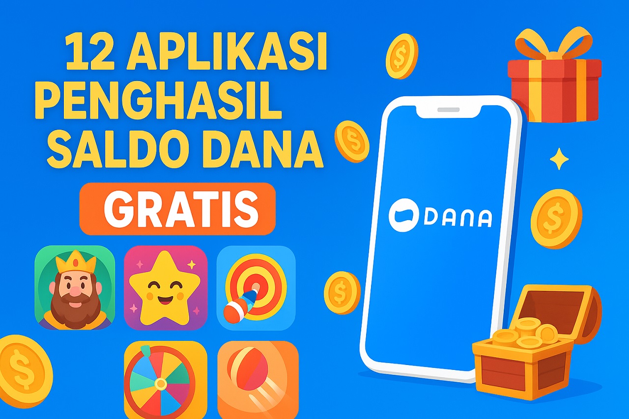 12 Aplikasi Penghasil Saldo DANA Gratis, Bisa Dimainkan Siang Ini 29 Oktober 2025
