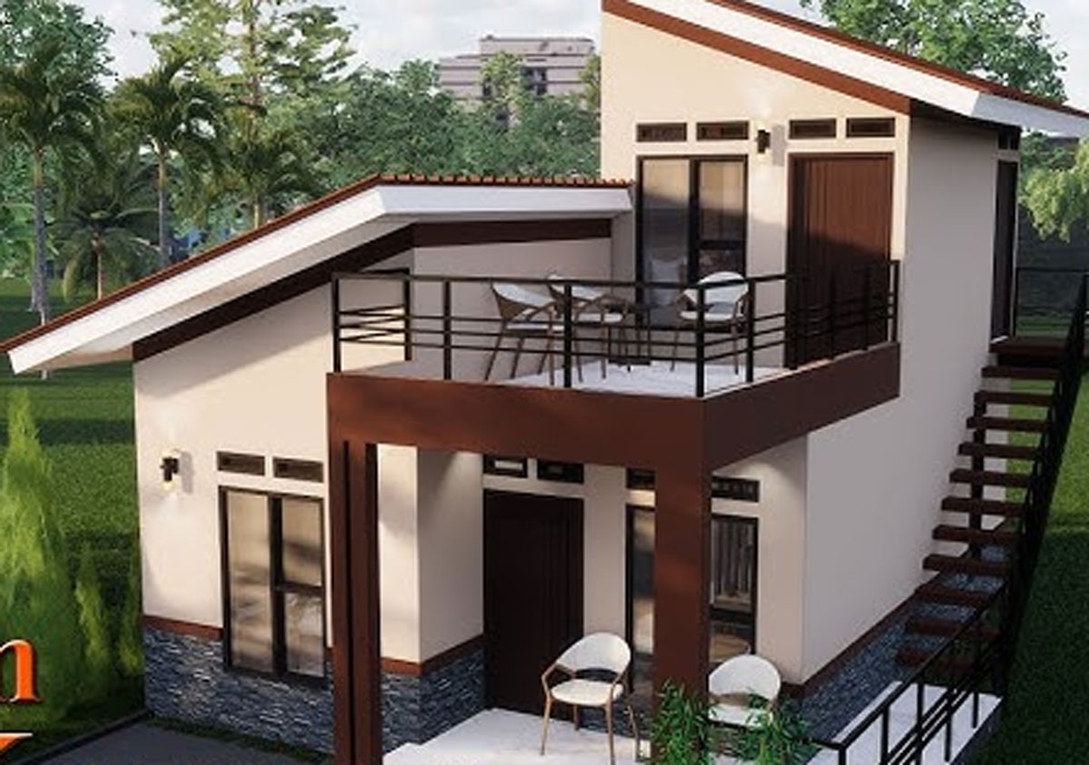 Solusi Hunian Cerdas di Lahan Terbatas: Intip Denah Rumah 6×8 2 Kamar Tidur 2 Lantai yang Fungsional dan Styli