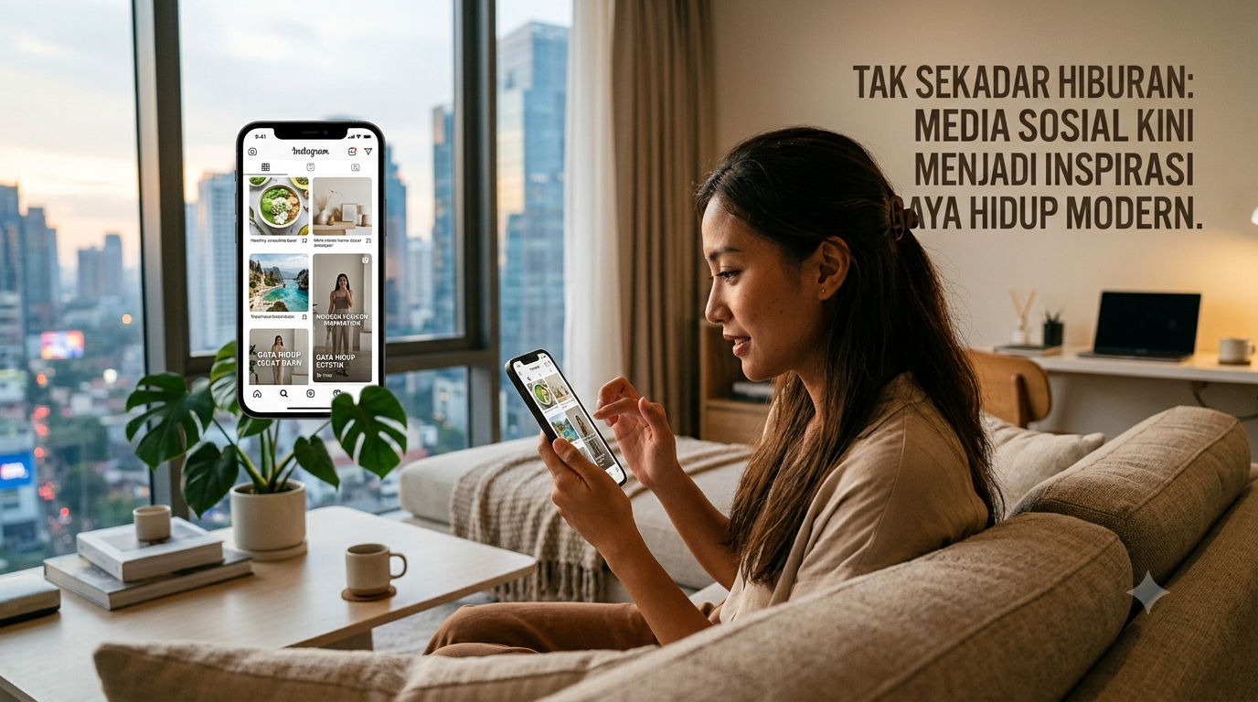 Candu Berfaedah? Media Sosial Transformasi Jadi Kiblat Aesthetic dan Lifestyle