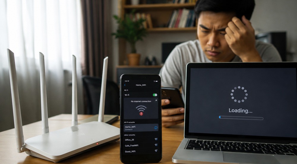 Internet Lemot Bukan Selalu Salah Modem, Ini Solusi yang Jarang Diketahui