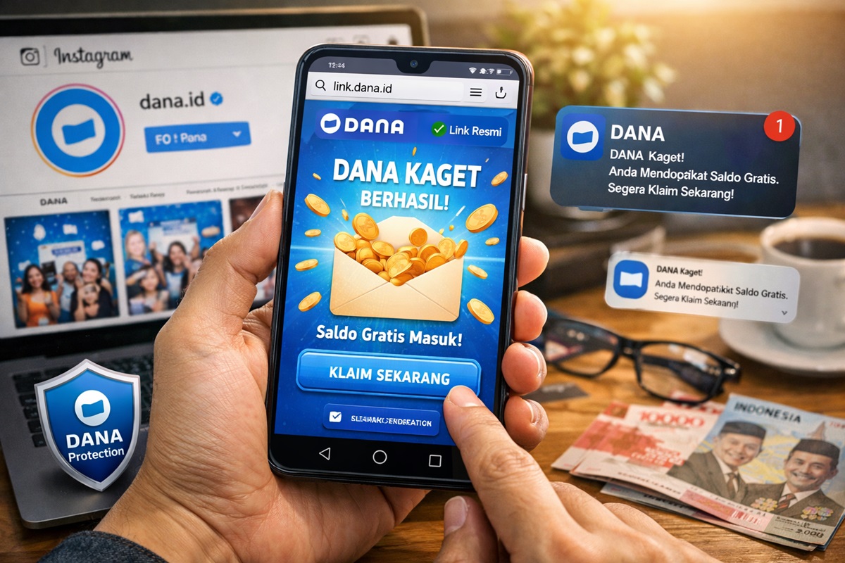 Link DANA Kaget Resmi Aktif Siang Ini, Kuota Terbatas dan Dirilis Spontan