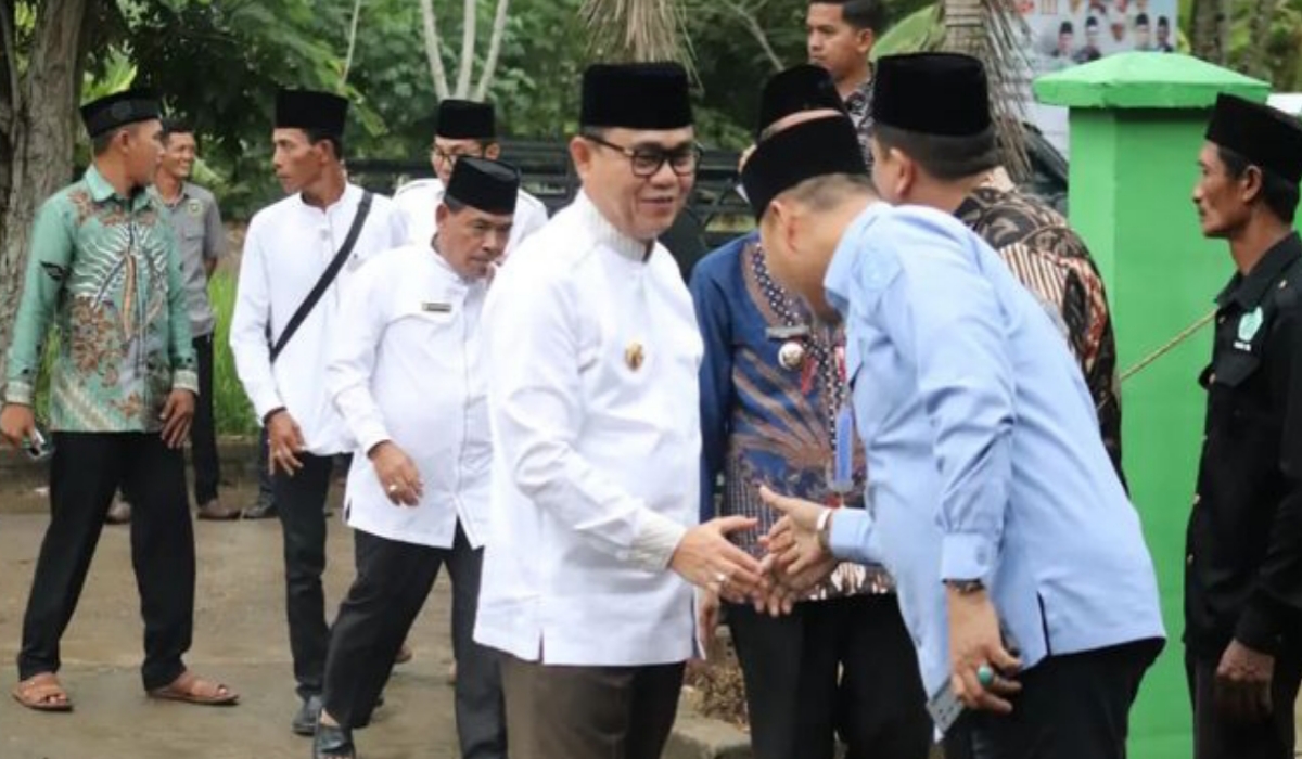 Harlah NU ke-101 di Sumatera Selatan Pj. Bupati Hani Syopiar Rustam Hadir di Ponpes Al-Karim Islamic center 