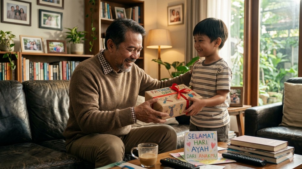 Sambut Hari Ayah Sedunia, Berikan 10 Kado Ini Sebagai Bentuk Cinta dan Terima Kasih