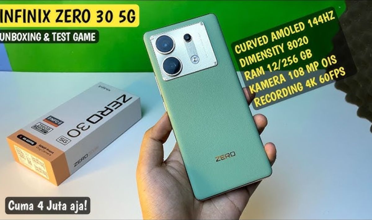 Wow! Infinix Zero 30 5G: Pilihan Ponsel Premium dengan Harga Terjangkau!