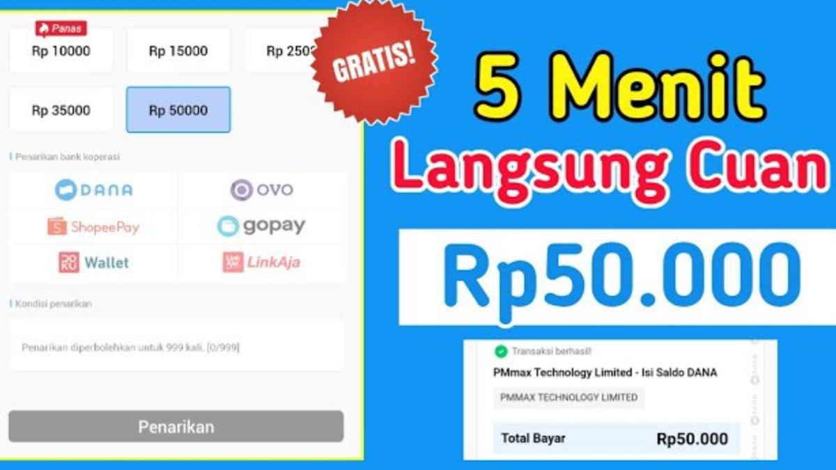 Nikmati Musik, Dapat Duit! Begini Cara Dapat Saldo DANA Gratis Malam Ini Lewat Aplikasi Penghasil Uang