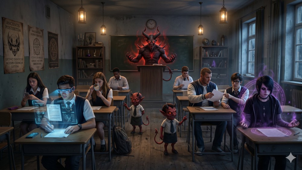 Latih Skill Mencontekmu di CheatCheat, Game Paling Absurd Rilis di Steam
