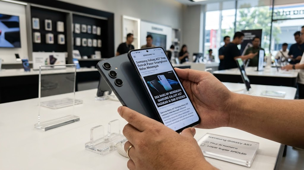 Samsung Galaxy A57 Siap Dobrak Pasar Smartphone Kelas Menengah