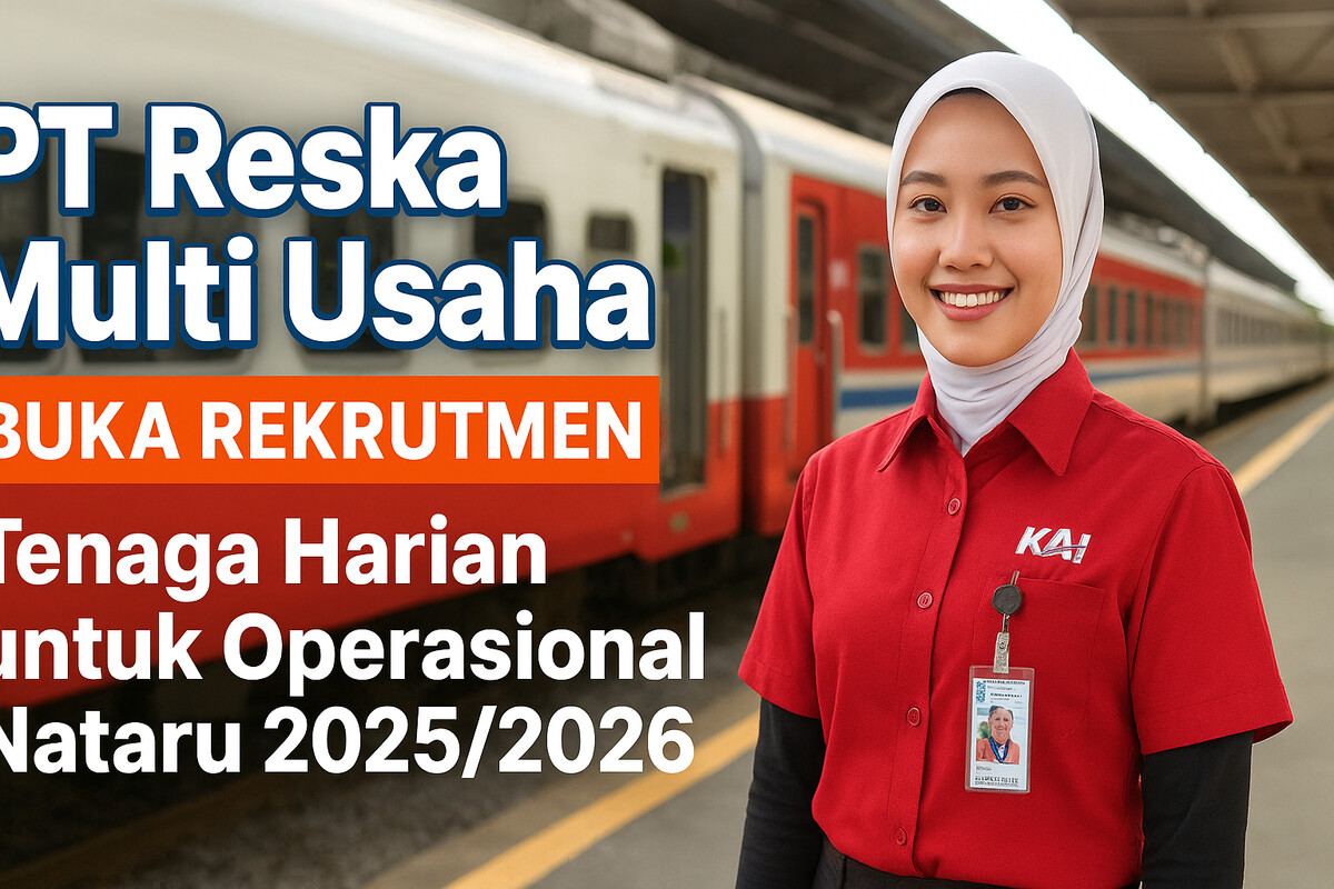 Lowongan Besar-Besaran PT KAI Service Minimal Lulusan SMA SMK, Cek Posisi dan Syaratnya!
