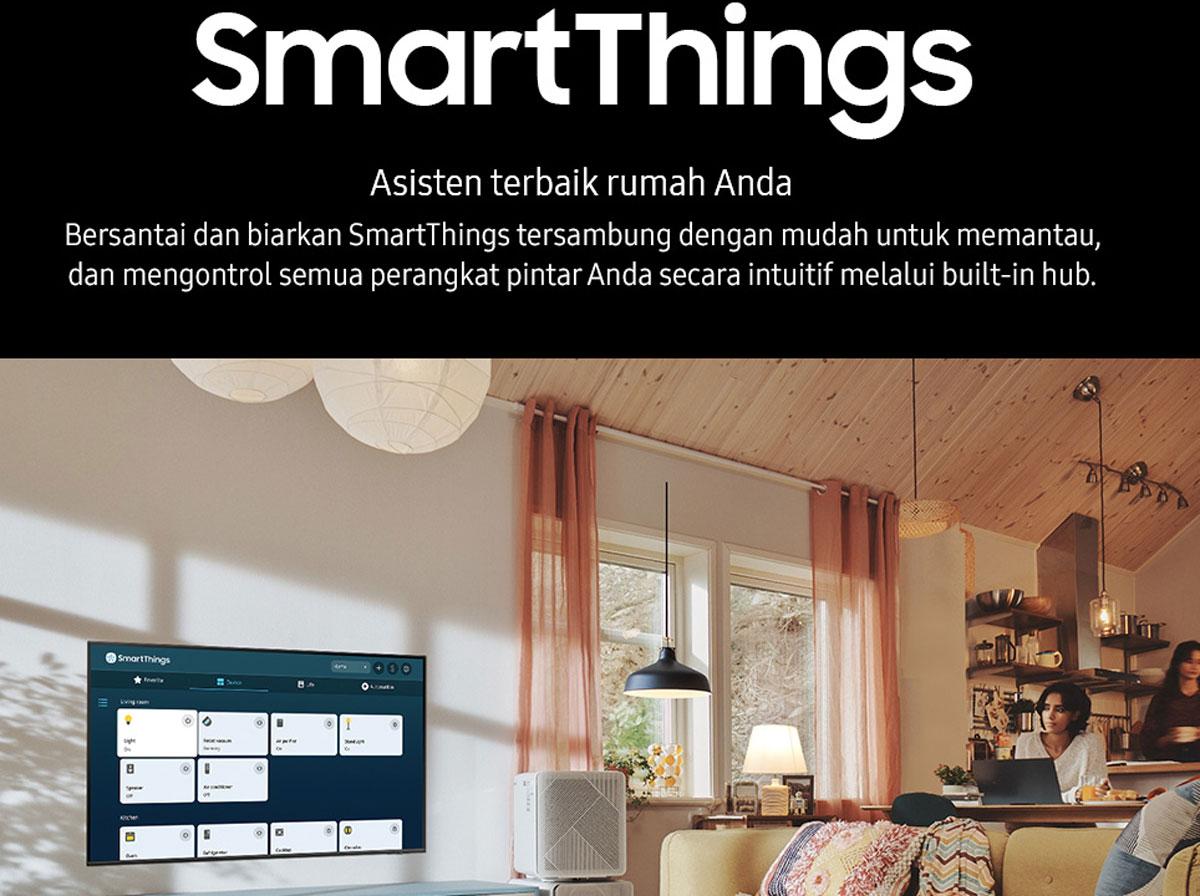 SmartThings dan ALLM: Integrasi Rumah Pintar dan Pengalaman Gaming Optimal dengan Samsung Crystal UHD CU7000