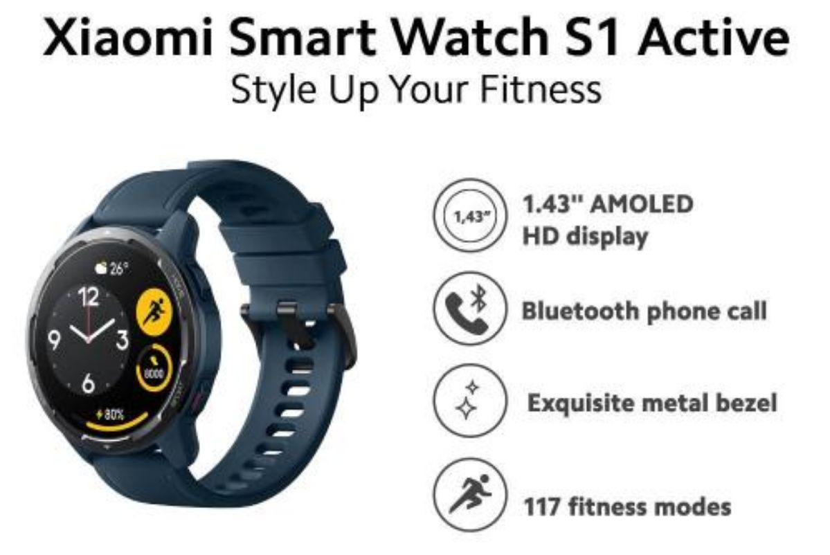 Teknologi Canggih untuk Kesehatan dan Produktivitas Kamu! Inilah Xiaomi Watch S1 Active, Dijamin Cakep! 