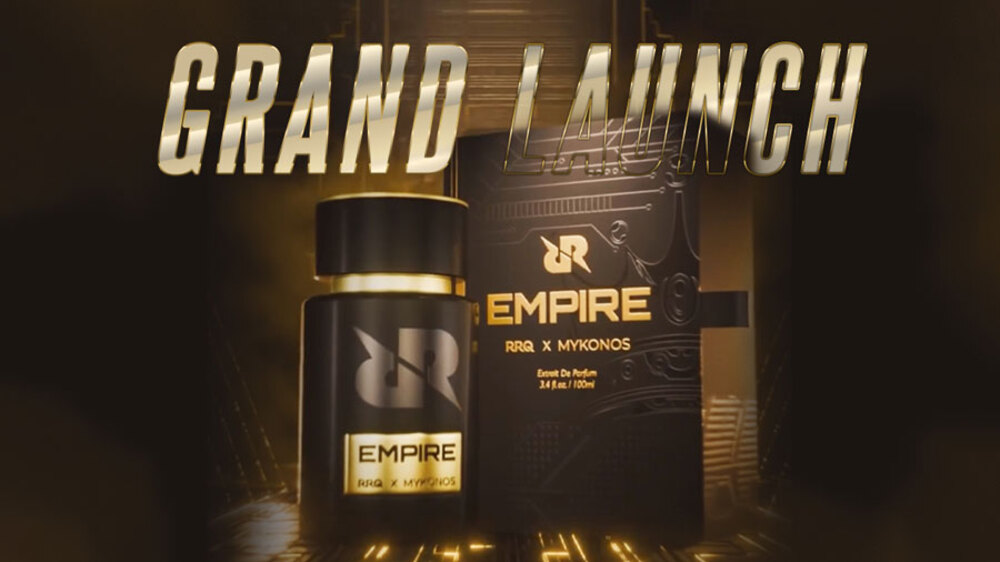 RRQ x Mykonos Luncurkan EMPIRE, Cara Baru Dukung Tim Favorit Sambil Tetap Wangi