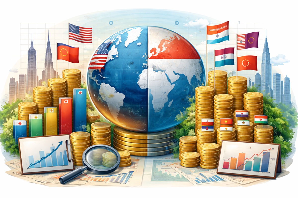 Analisis Negara Terkaya Dunia: Perbandingan Berdasarkan PDB Nominal dan PDB Per Kapita