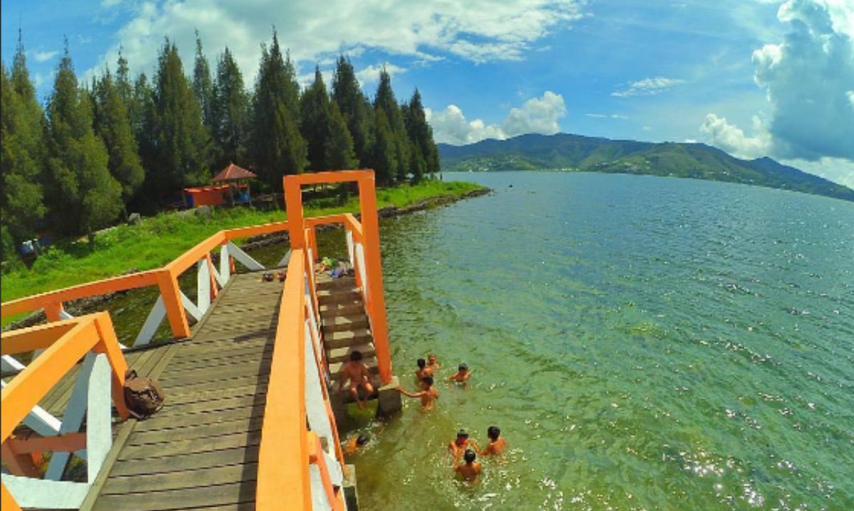 Ternyata Ga Hanya Mahkluk Hidup Saja Bisa Kembar Danau Juga Bisa! Ininih Destinasi Wisata Sumatra Barat