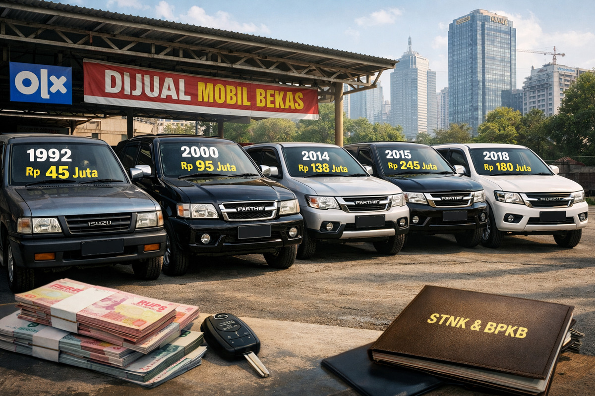 Harga Isuzu Panther Bekas Januari 2026 Masih Stabil, Ini Rentang dan Faktornya