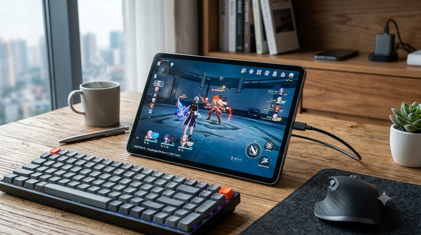Tablet Gaming Murah Terbaik 2026? iQOO Pad 5c Jawabannya!
