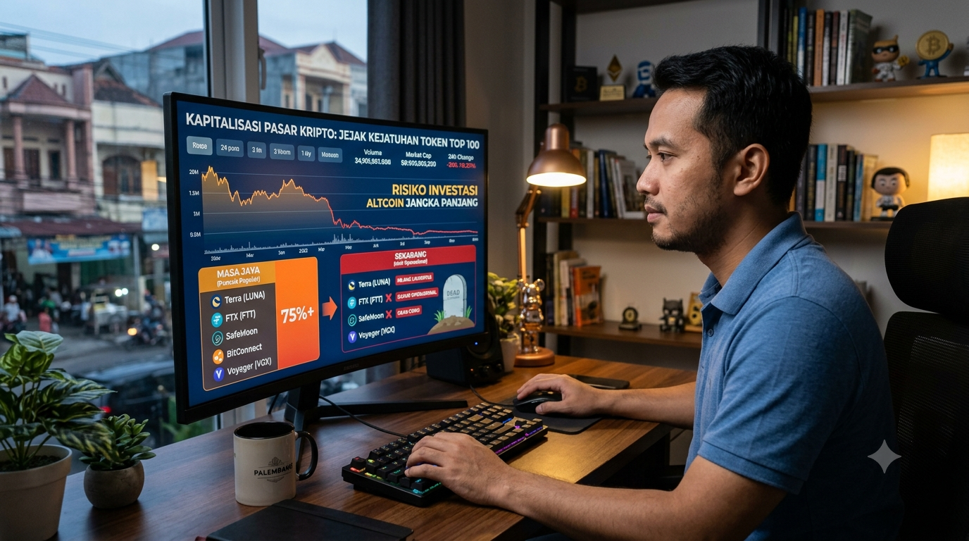 Pernah Jaya Lalu Sirna: Mengapa Hampir 3 dari 4 Token Kripto Elite Mengalami 'Mati Suri'?