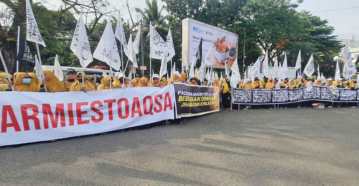Gelar Aksi Bela Palestina, AMP3 Kecam Israel dan Negara-Negara Pendukungnya