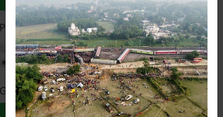 288 Orang Tewas, Kecelakaan Kereta Api India Bikin Merinding 