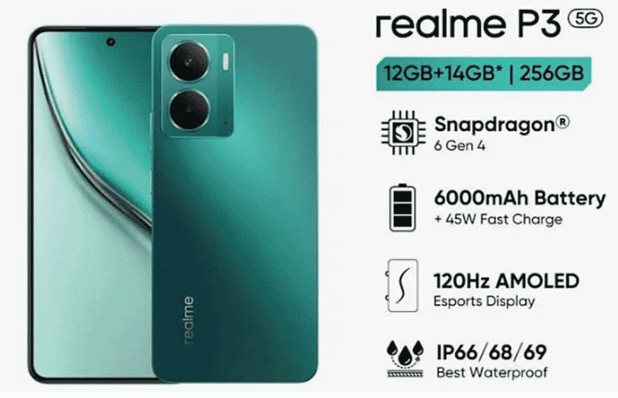 realme P3 5G 'Titan' Sejati Kelas Menengah! Baterai 6000mAh dan Sertifikasi IP69 Siap Jadi Raja Gaming!