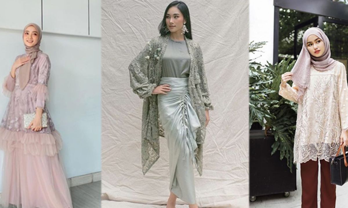 Perpaduan Kebaya Lace sebagai Outerwear: Tampilan Kondangan Hijab yang Modern!