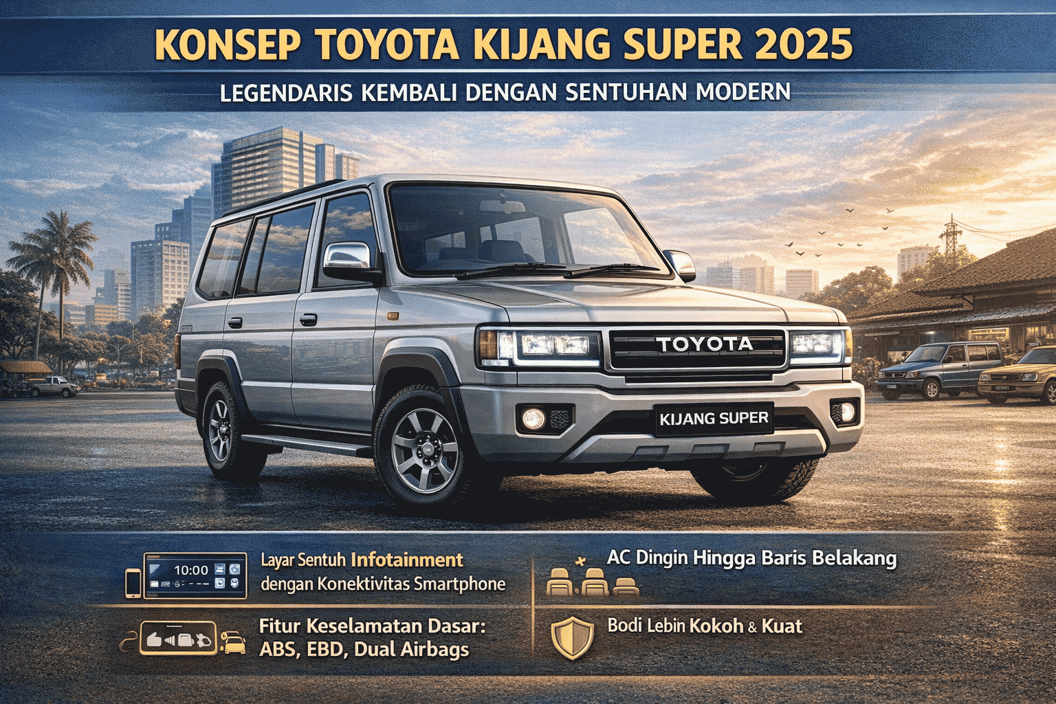 Toyota Kijang Super 2025: Legenda Sejuta Umat Bangkit Lagi dengan ...