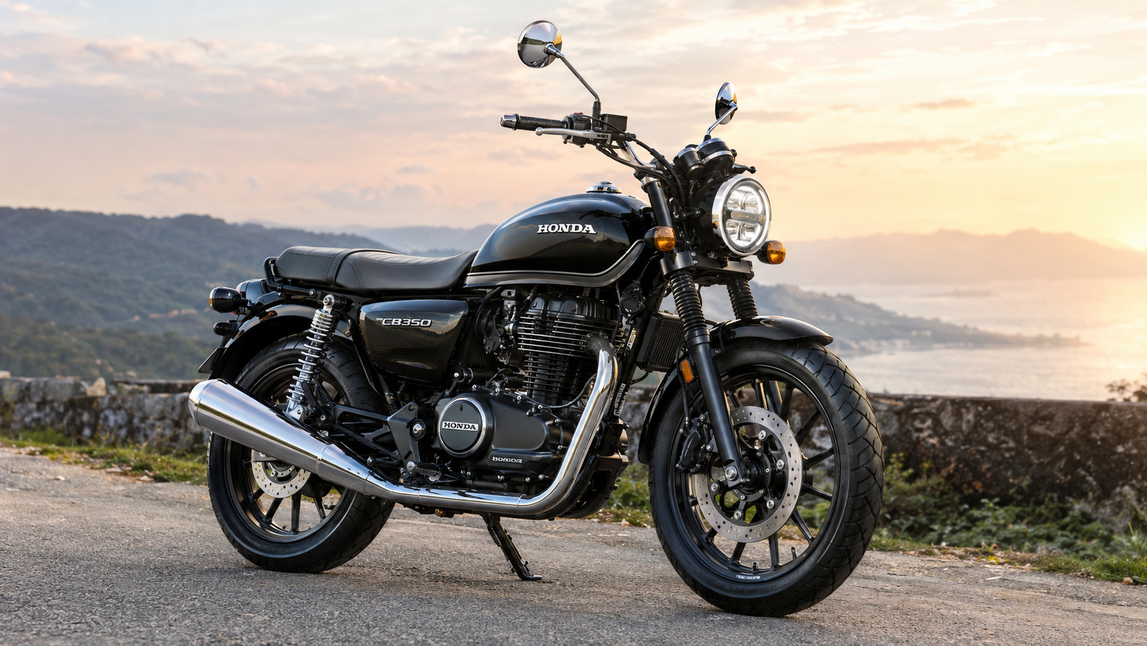Honda CB350 2026 Bawa Mesin 348,6 cc dan Gaya Retro Modern