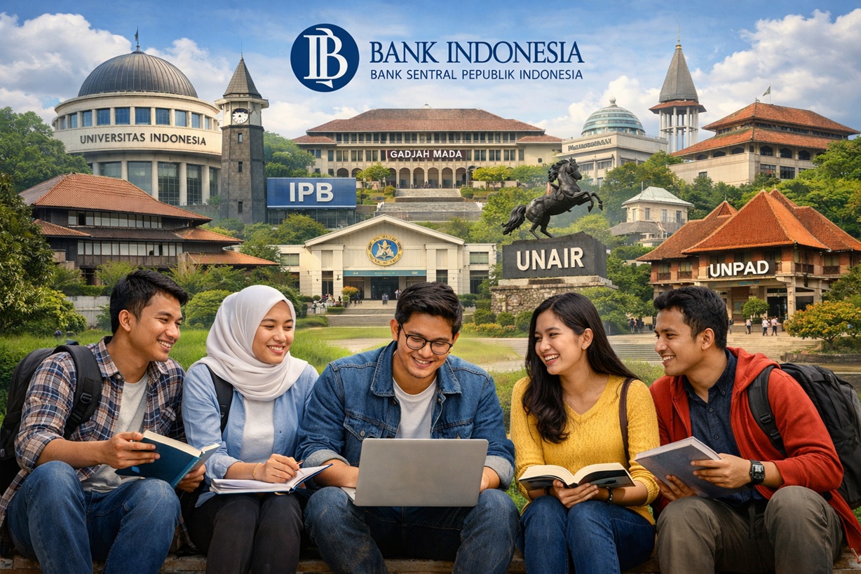 Beasiswa Unggulan Bank Indonesia: Mendukung Mahasiswa Berprestasi dari Kampus Terpilih