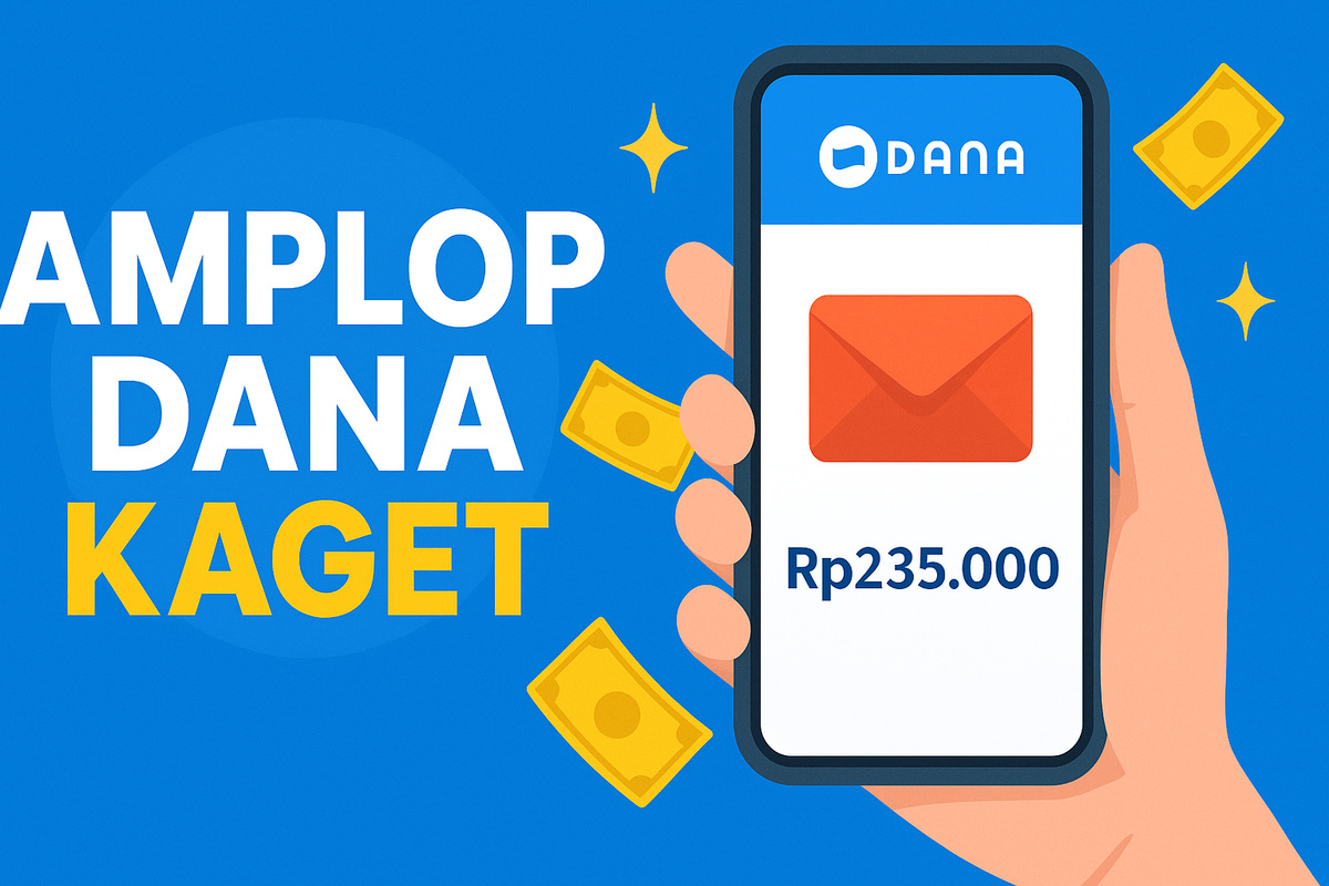 Buruan Klaim! Amplop Dana Kaget Malam Ini dengan Kuota Terbatas