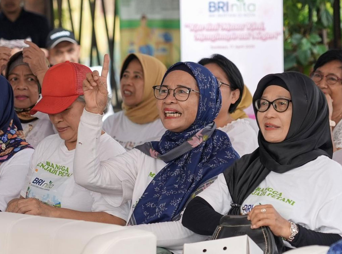 BRI Kukuhkan Posisi Pionir Urban Farming Berbasis Perempuan lewat Penghargaan Mata Lokal Fest 2025