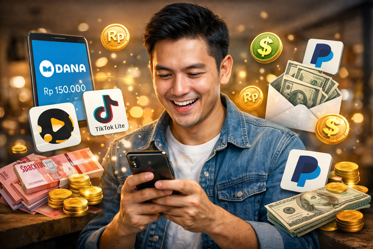 Aplikasi Penghasil Dolar dan Saldo DANA, Ini Daftar yang Disebut Membayar Desember 2025