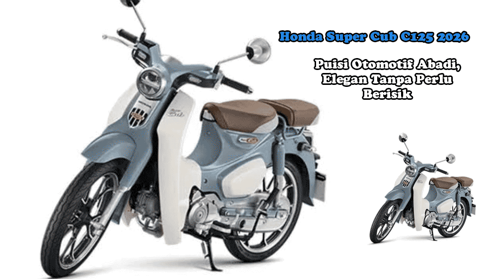 Honda Super Cub C125 2026: Puisi Otomotif Abadi, Elegan Tanpa Perlu Berisik