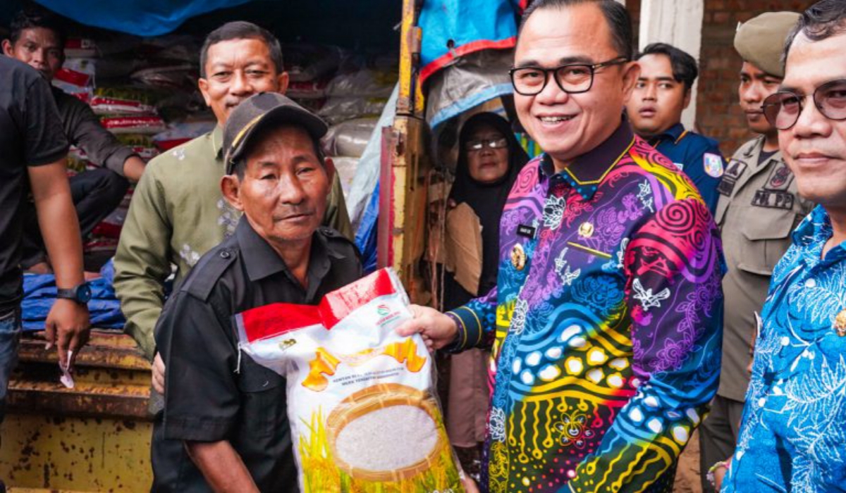 Pemerintah Kabupaten Banyuasin Konsisten Gelar Operasi Pasar Murah, untuk Menekan Inflasi Daerah