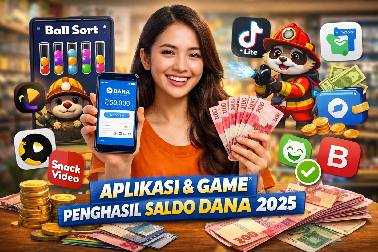 Terbukti Masih Membayar! Ini Deretan Aplikasi dan Game Penghasil Saldo DANA Aktif hingga Akhir 2025