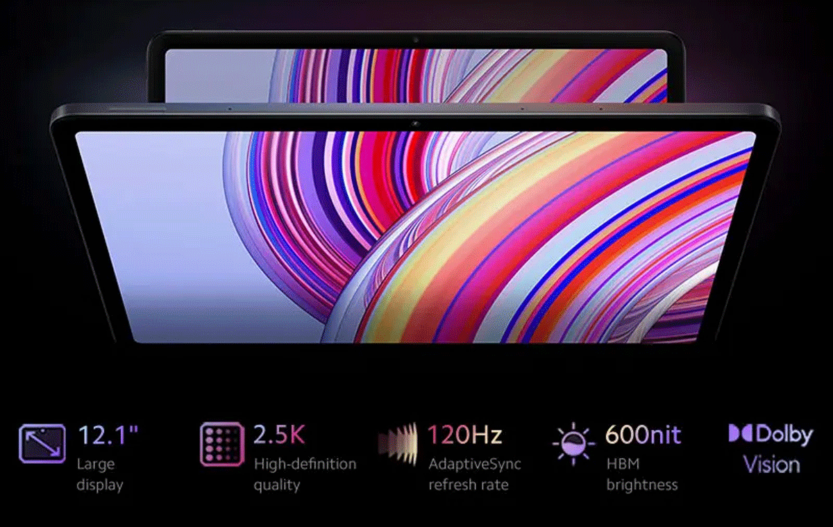 Layar Super 2.5K dan Refresh Rate 120Hz di Redmi Pad Pro 5G: Revolusi dalam Menonton dan Mengedit Foto
