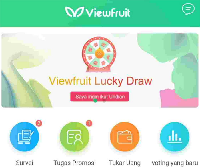 ViewFruit: Situs Survey Online Berhadiah Rupiah dengan Saldo Penarikan Minimal