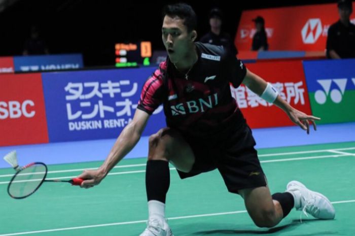 Babak Rubber Game, Jonatan Christie lolos ke final Japan Open 2023 Taklukan Lakshya Sen 