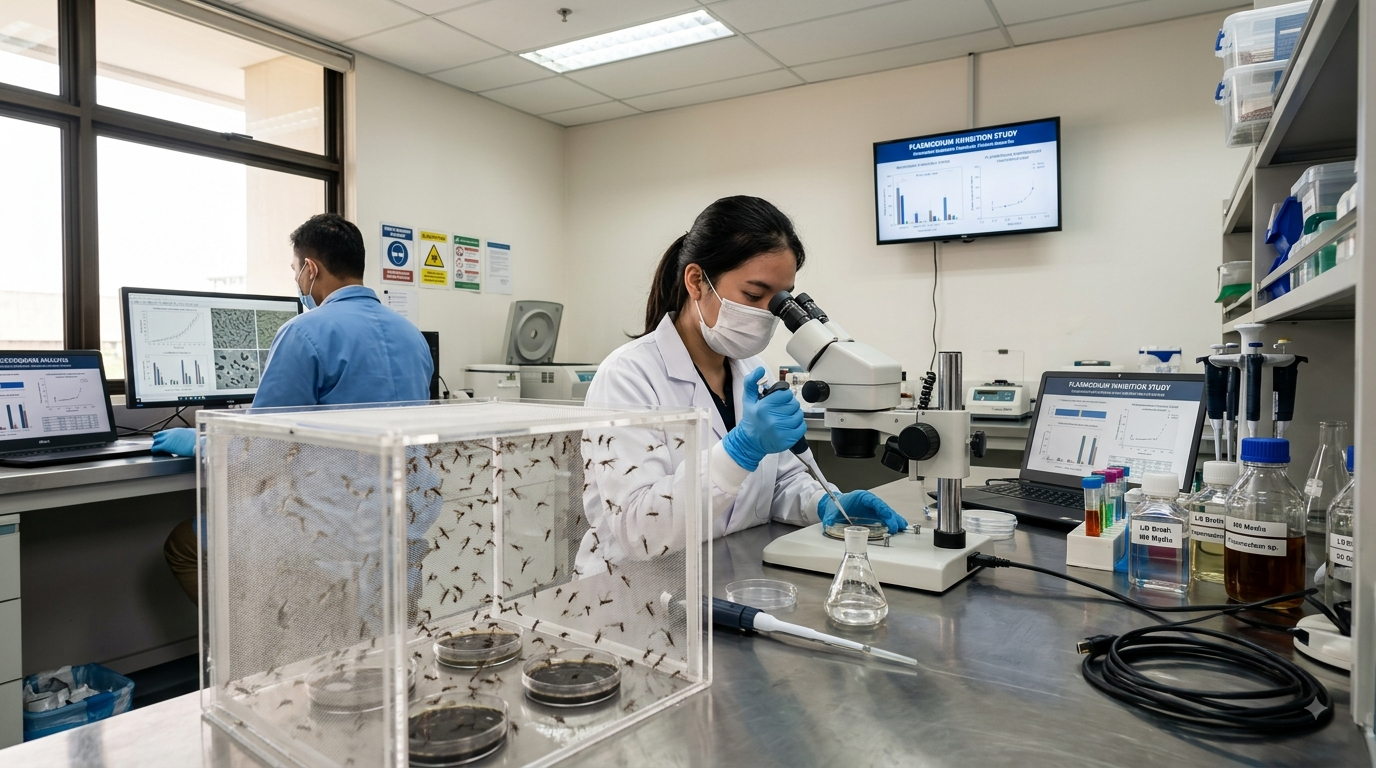 Bakteri yang Dilatih Melawan Malaria:Menjinakkan Nyamuk Tanpa	Membunuhnya